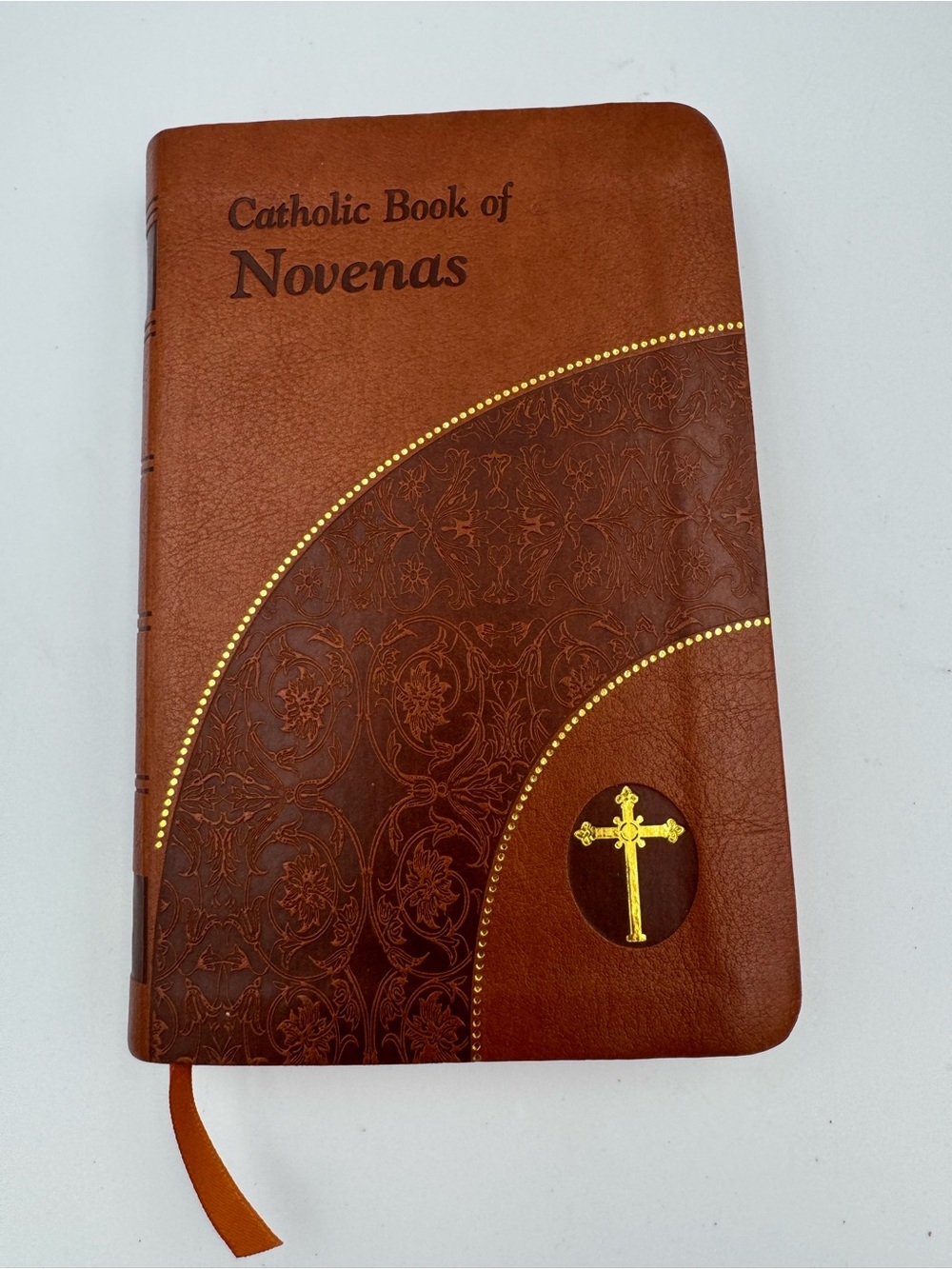 Catholic Book of Novenas Rev. Lawrence G. Lovasik Bonded Leather Large Print